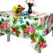 2 Pcs Large Summer Floral Table Cloth Hawaiian Tropical Tablecloth Hawaiian Decoration Disposable Butterfly Tablecloth